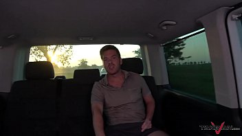 Preview 1 of Mature Amature Lesbian - Cum everywhere for big muscle girl convinced to fuck stranger in van