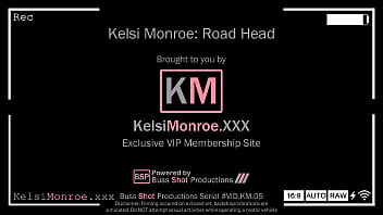 Preview 1 of Angles Xxx Videos - KM.05 Kelsi Monroe Road Head KM.XXX Preview