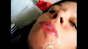 Preview 4 of Puffy Nipples Teenies - Cuspida na boca