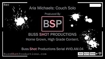 Preview 1 of Alldanuta Nackt - AM.04 Aria Michaels Couch Solo BussShotProductions.com Preview