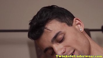 Preview 4 of Mom Femdom Squirt - Fine twunk cumsprays twink ass after massage