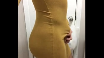Preview 3 of Naunty In America - skin tight dress perfect ass