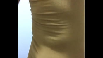 Preview 1 of Naunty In America - skin tight dress perfect ass
