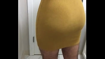 Preview 4 of Naunty In America - skin tight dress perfect ass