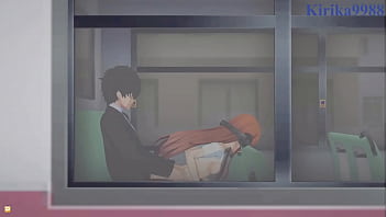 Preview 2 of In De Peasant - Futaba Sakura and Ann Takamaki and Ren Amamiya intense sex. - Persona 5 Hentai