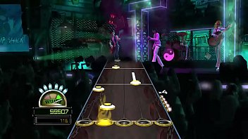 Preview 2 of Ape Tube Hairy - Dream Theater - Panic 97% Bass. Guitar Hero IV Custom...