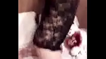 Preview 1 of Clit Sliding Cock In Pantyhose - blacklace