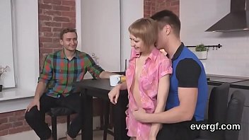 Preview 1 of Pastilyas Girl - Flat broke bf allows nasty mate to drill his ex-gf for cash