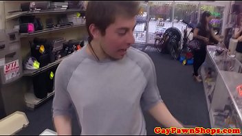 Preview 1 of Artis Hollywod Sex - Muscular straight guy trio with pawnbrokers