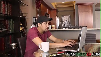 Preview 1 of Japanese Wife Squirts In Orgasm - Small teen gets facial