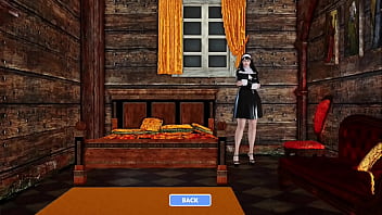 Preview 2 of Iwia First - Max&#039_s Life Temporada 2 Cap 100 - la monja maria es una adicta al pecado
