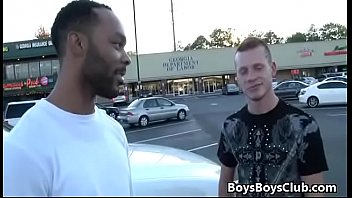 Preview 2 of Cla Cloutier - Blacks On Buys - Nasty Gay Skinny Boy Fucked By Muscular Black Dude 30