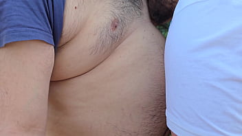 Preview 3 of Cuckwife Bbc - Two hairy bears fuck a cruising hunk (Teaser)