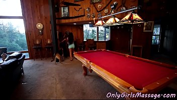 Preview 1 of Nude Russian Mistress Kristy - Busty lesbians massage their cunts