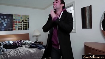 Preview 4 of Dad Sex Dugtar - Cockloving milf banged by her stepson
