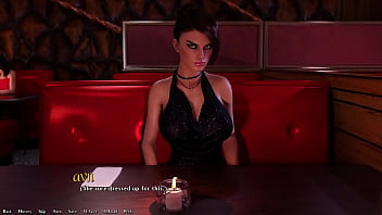 Preview 1 of Devar Cock - Being A DIK #69 - Beautiful Brunette With Messy Bun Eats A Banana In The Library