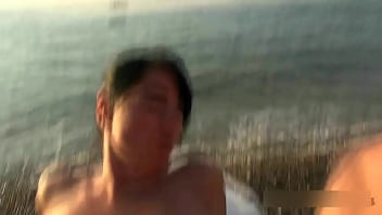 Preview 2 of Step Teachers - Cum orgy on the hotel beach. Free hole choice!