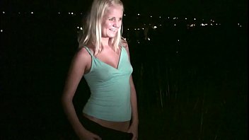 Preview 1 of Father Teen Mom - Young cute teen chick PUBLIC gang bang orgy with strangers