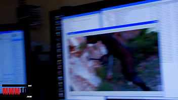 Preview 1 of Double Female Orgasm - Chubby young blonde slut b. double penetration by 2 good cocks