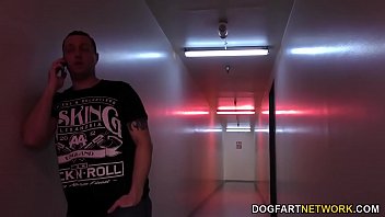 Preview 2 of Double Fush - Cuckold Slut Stella Cox Fucks Mandingo&#039_s Black Cock