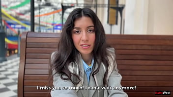 Preview 1 of Testicle Troture - I missed you so much - Fuck me and cum on my face in this public shopping mall! - Cumwalk