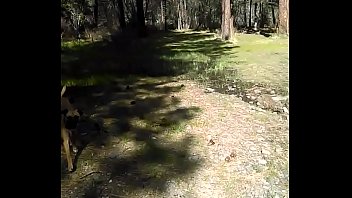 Preview 1 of Search Pornd Video - Wife playing with herself in the forest