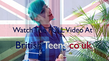 Preview 4 of Valerie Kay Film - Blue Haired Alternative Nurse Takes Care Of Your Cock In An Appointment