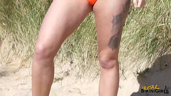 Preview 3 of Sex Xxx Mama - RealBikiniGirls - Anna orange bikini