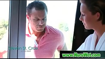 Preview 1 of Moms Xl - Busty masseuse gives pleasure in nuru massage 07
