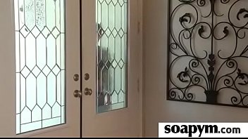 Preview 1 of Xnxxx Sun Mather - Soapy big tits lead to erotic massage 27