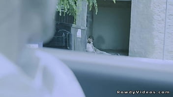 Preview 1 of Spy Masturbate Squirt Hidden - Kind man Roman Todd brings home homeless Alpha Wolfe for anal sex