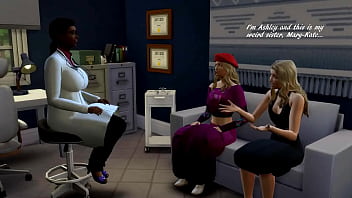 Preview 1 of Cajun Hottie - SIMS 4: Mary-Kate &amp_ Ashley Get Boob Jobs