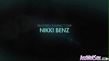 Preview 1 of College Dress In Nepali - (Nikki Benz) Superb Girl With Big Ass Enjoy Hard Anal Sex clip-19