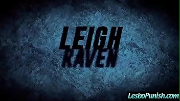 Preview 1 of Horse Vintage - (Katrina Jade &amp_ Leigh Raven) Horny Lez Get Punish With Toys By Mean Lesbo Clip-25