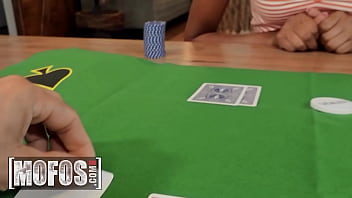 Preview 1 of Momand Gowaxxx - MOFOS - Brixley Benz Wins In Poker So Now She Gets Her Tight Ass Pounded By Scott Nails