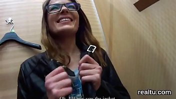 Preview 4 of Sleeping Mom And Son Forecd - Exceptional czech kitten was seduced in the mall and drilled in pov