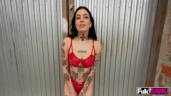 Preview 1 of Mather And San Sax - Tabatha Lust Her Perfect Booty In Public