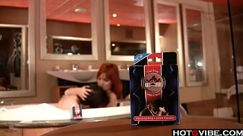 Preview 1 of Girls Sex With A Dog - Pussy fingering with red haired whore