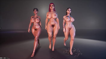 Preview 2 of Close Bang - Nude Catwalk of the Models