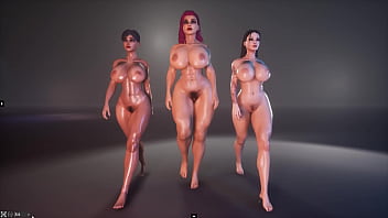 Preview 3 of Close Bang - Nude Catwalk of the Models