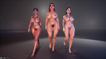 Preview 1 of Close Bang - Nude Catwalk of the Models