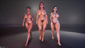 Preview 4 of Close Bang - Nude Catwalk of the Models