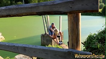 Preview 2 of Guru Les Vs Mom - Urinating whore rides rod