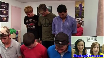 Preview 1 of Xxxrihana P - Pledging students analy drilled in gay ritual