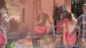 Preview 2 of Real Fast Tine Gril Xxx - Dick sucking babe eaten