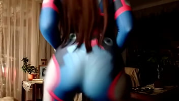 Preview 2 of 62 Aos - D.VA Overwatch Cosplay TWERK - Britany Angelus