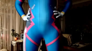 Preview 1 of 62 Aos - D.VA Overwatch Cosplay TWERK - Britany Angelus