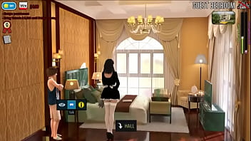 Preview 3 of Grope Dick In Bus - Fashion Business (DecentMonkey) - EP2 Part 13 Maid up Skirt by LoveSkySan69