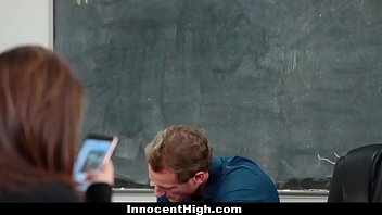 Preview 1 of Alura Jonshe - InnocentHigh- (Lily Jordan) Tricked Into Fucking Teacher