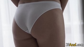 Preview 1 of Chest Tits - Hottie gets ass cumshot